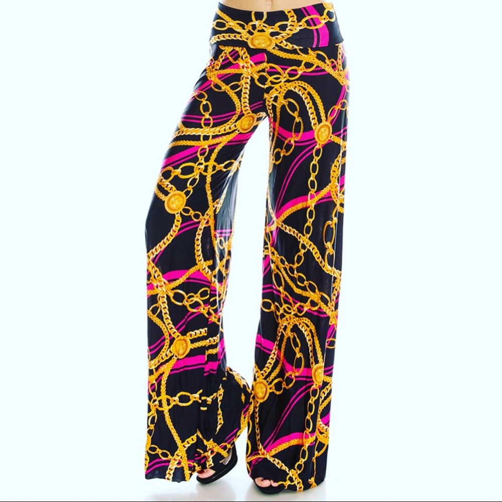 Chain Palazzo Pants!